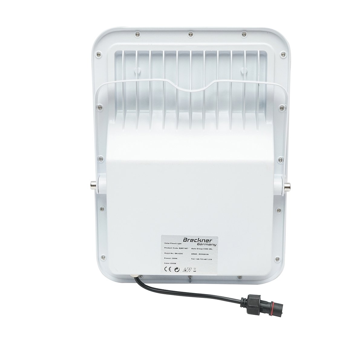 Proiector LED 20W cu panou solar 35W telecomanda, baterie 3,2V/30Ah Breckner Germany